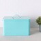 Home Basics Tin Bread Box Turquoise CS47385 - alternate 3